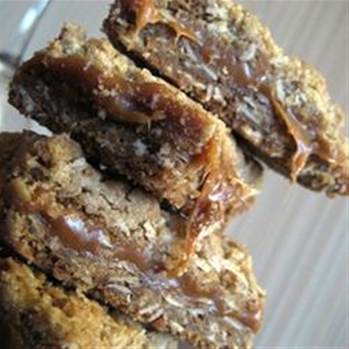 Caramel Bars Recipe recipe Chefthisup