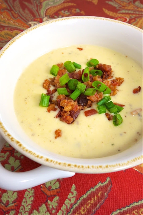Disney's Le Cellier Cheddar Cheese Soup recipe Chefthisup