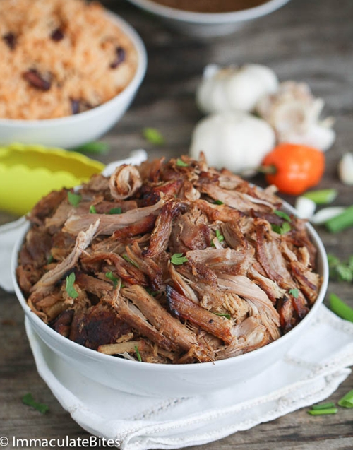 Slow Cooker Jerk Pulled Pork recipe Chefthisup