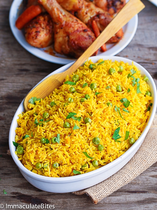 South African Yellow Rice recipe Chefthisup