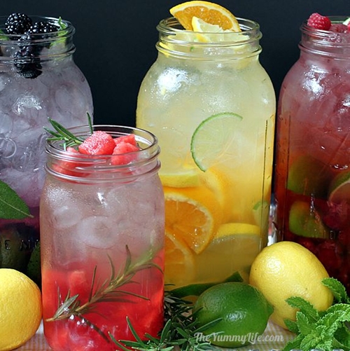 Naturally Flavored Water recipe Chefthisup