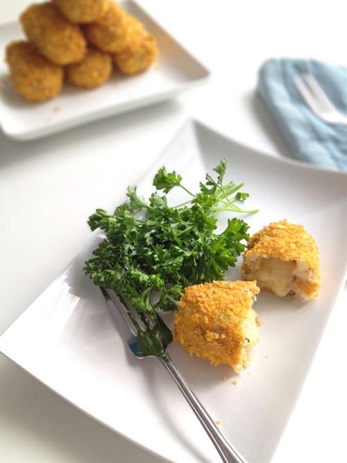 OvenBaked Tuna and Cheese Croquettes recipe Chefthisup