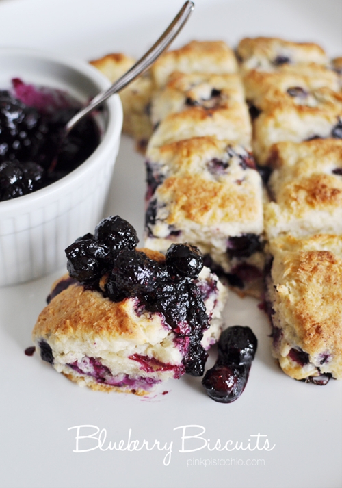 Blueberry Biscuits recipe Chefthisup