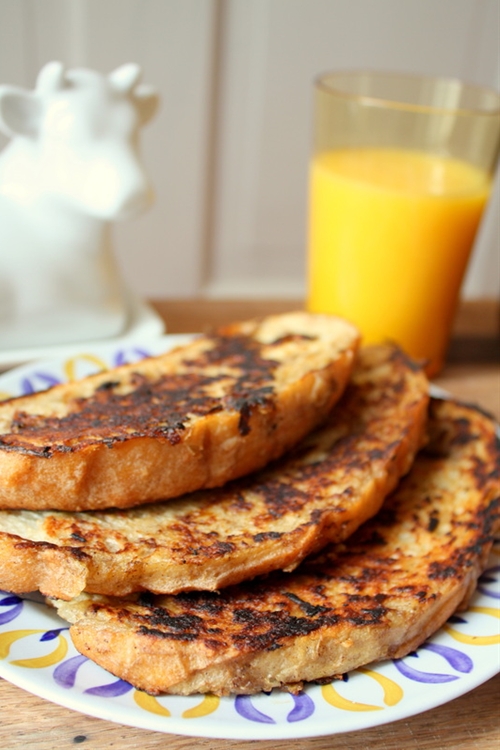 Banana Cinnamon French Toast recipe Chefthisup