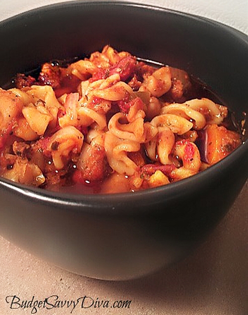 Olive Garden Pasta E Fagioli Soup in a Crock Pot recipe Chefthisup