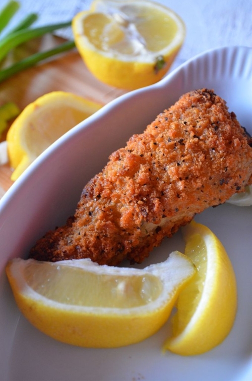 Lemon & Cracked Peppercorn Fish recipe Chefthisup