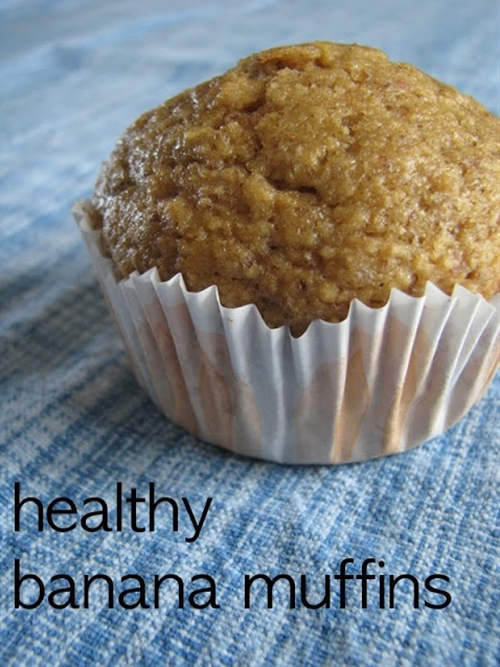 Healthy Banana Muffins recipe Chefthisup