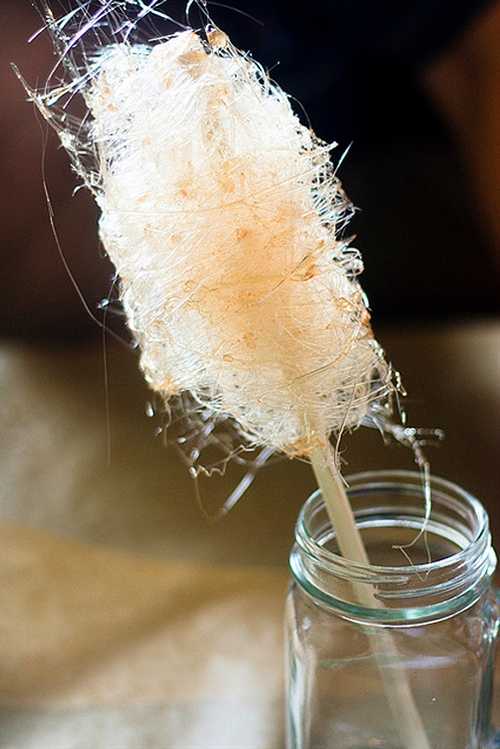 Homemade Cotton Candy recipe Chefthisup