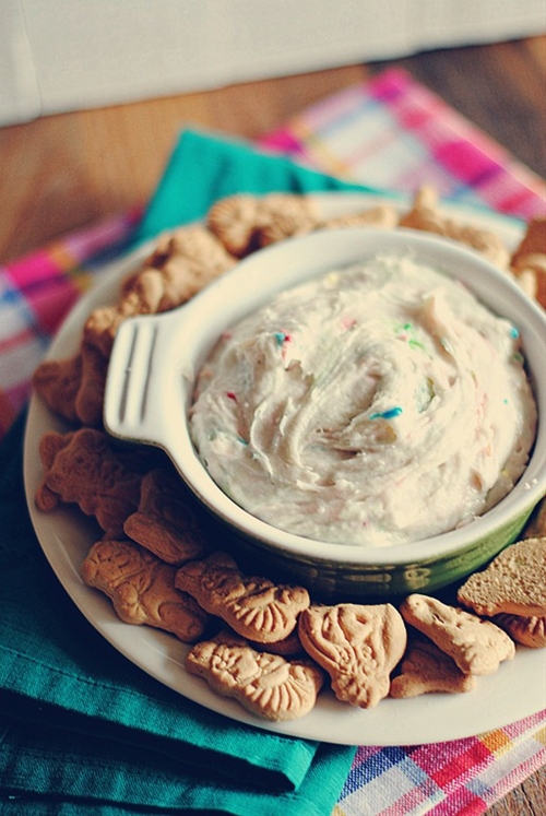 Funfetti Cake Dip recipe Chefthisup