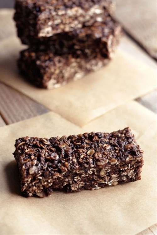 Chocolate Peanut Butter Road Trip Energy Bars Glutenfree,... recipe