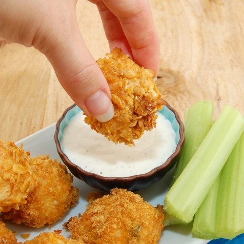Buffalo Chicken Bites recipe Chefthisup