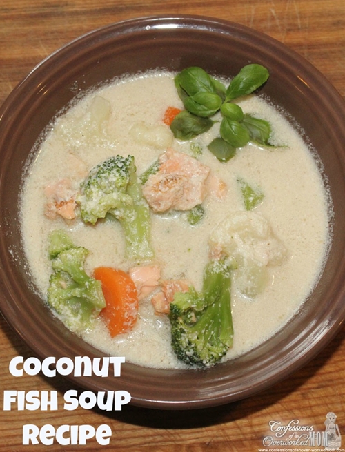 Coconut Fish Soup recipe Chefthisup