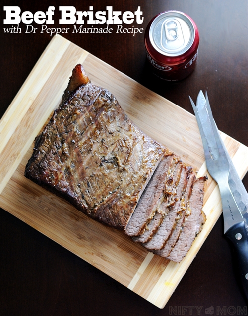 Beef Brisket with a Dr Pepper Marinade recipe Chefthisup