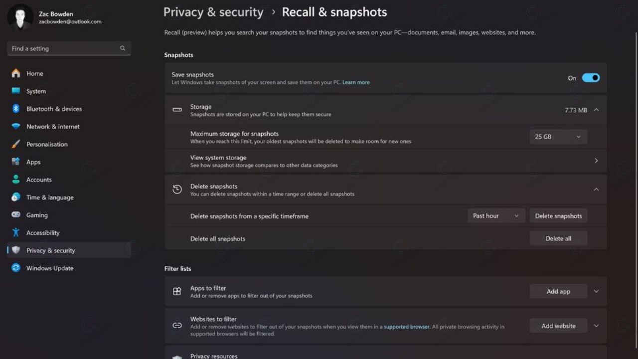 Windows Recall là gì? Cách thiết lập, vô hiệu hóa và gỡ cài đặt Windows