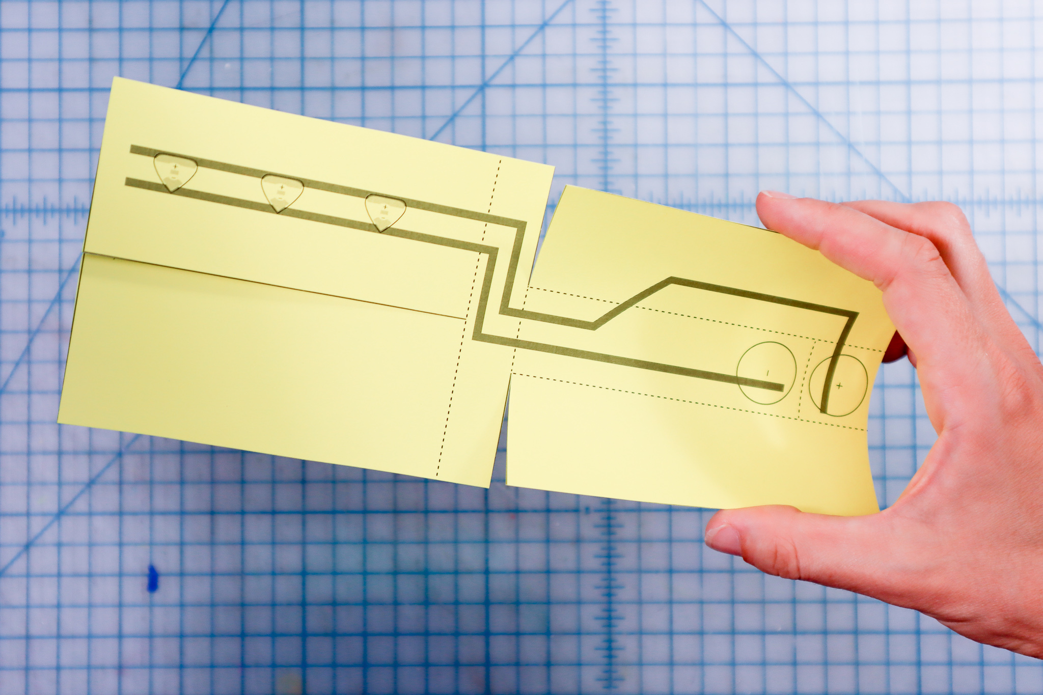 LightUp Whirlybird / Paper Helicopter Chibitronics