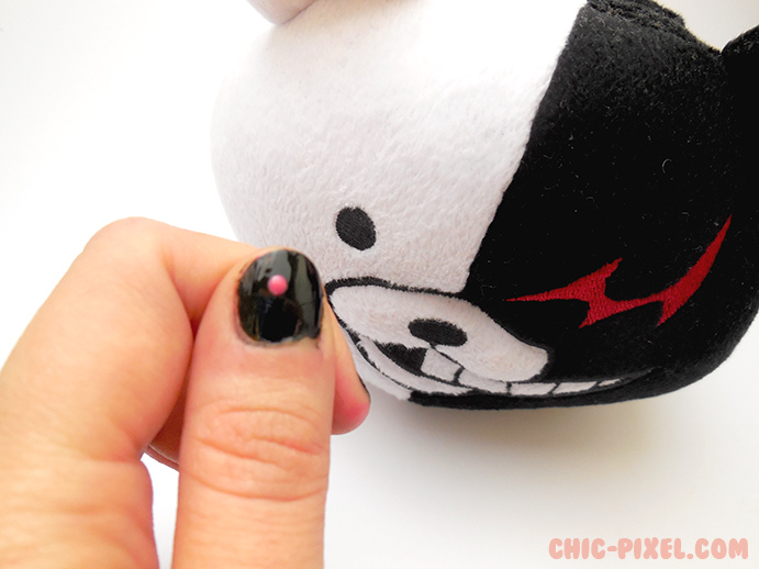 Super Easy Danganronpa Nail Tutorial Chic Pixel