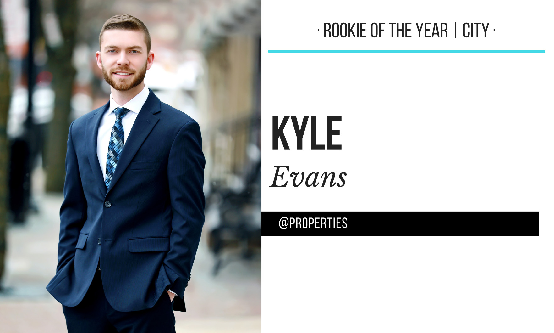 Rookie of the Year, City Kyle Evans, Broker, properties Chicago