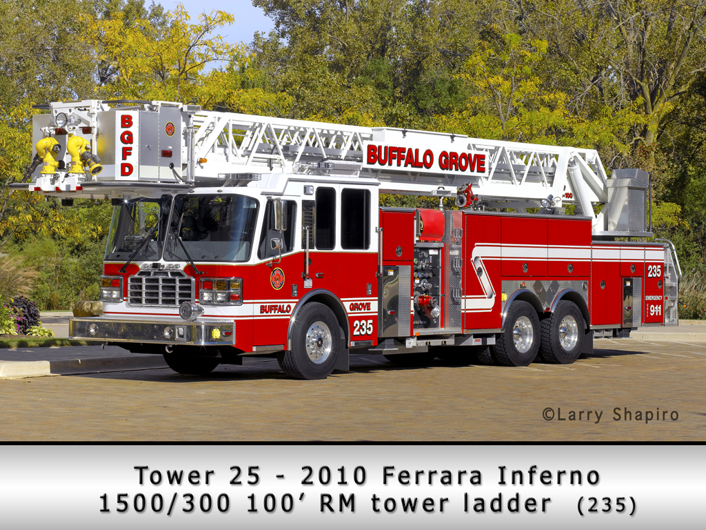 Buffalo Grove 25 Chicago Area Fire Departments