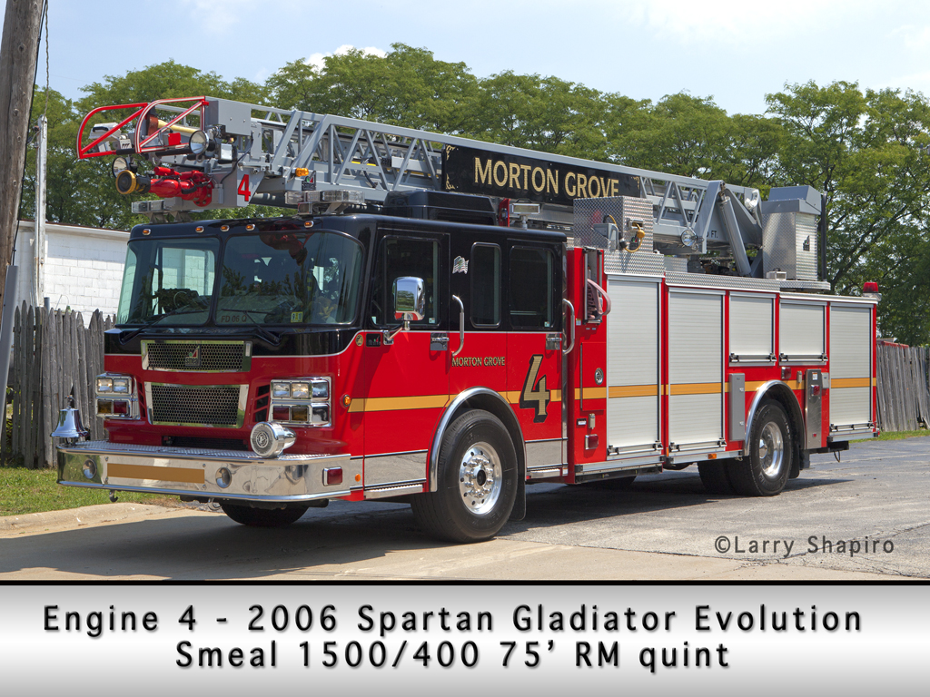 Morton Grove Sta 4 Chicago Area Fire Departments