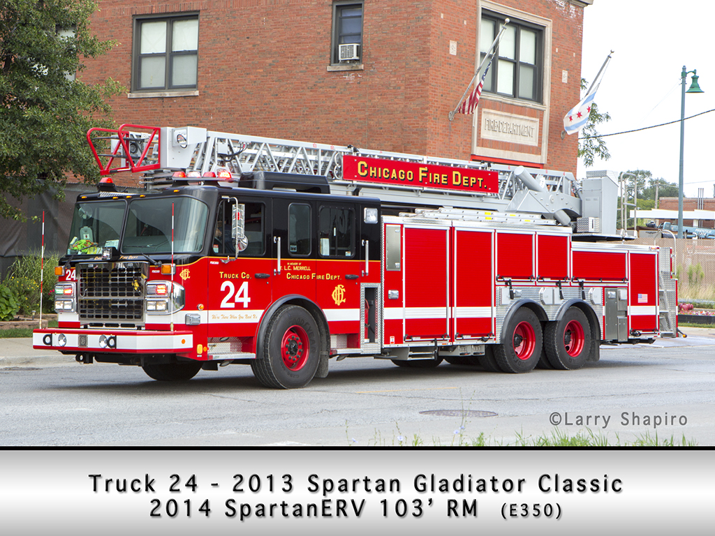 CFD Truck 24 Chicago Area Fire Departments