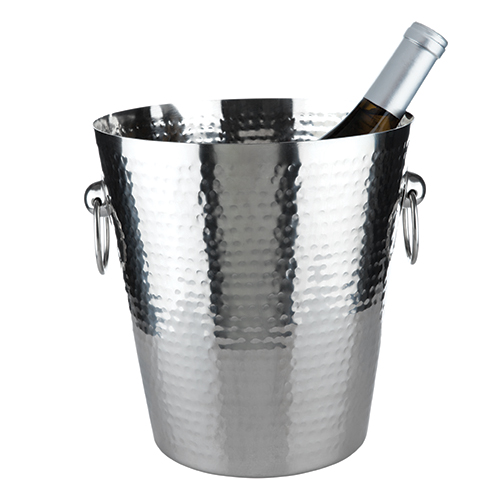 Hammered Metal Ice Bucket Chicago Bar Store Bar tools, accessories, equipment, and gifts