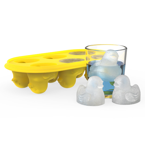Quack the Ice Silicone Rubber Ducky (Duck) Ice Cube Tray Chicago Bar