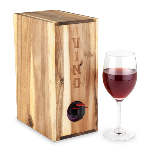 Country Home Wood Boxed Wine Cover Chicago Bar Store Bar tools