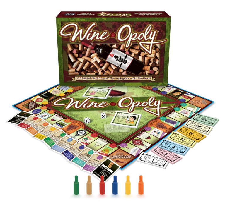 Wineopoly Board Game Chicago Bar Store Bar tools, accessories