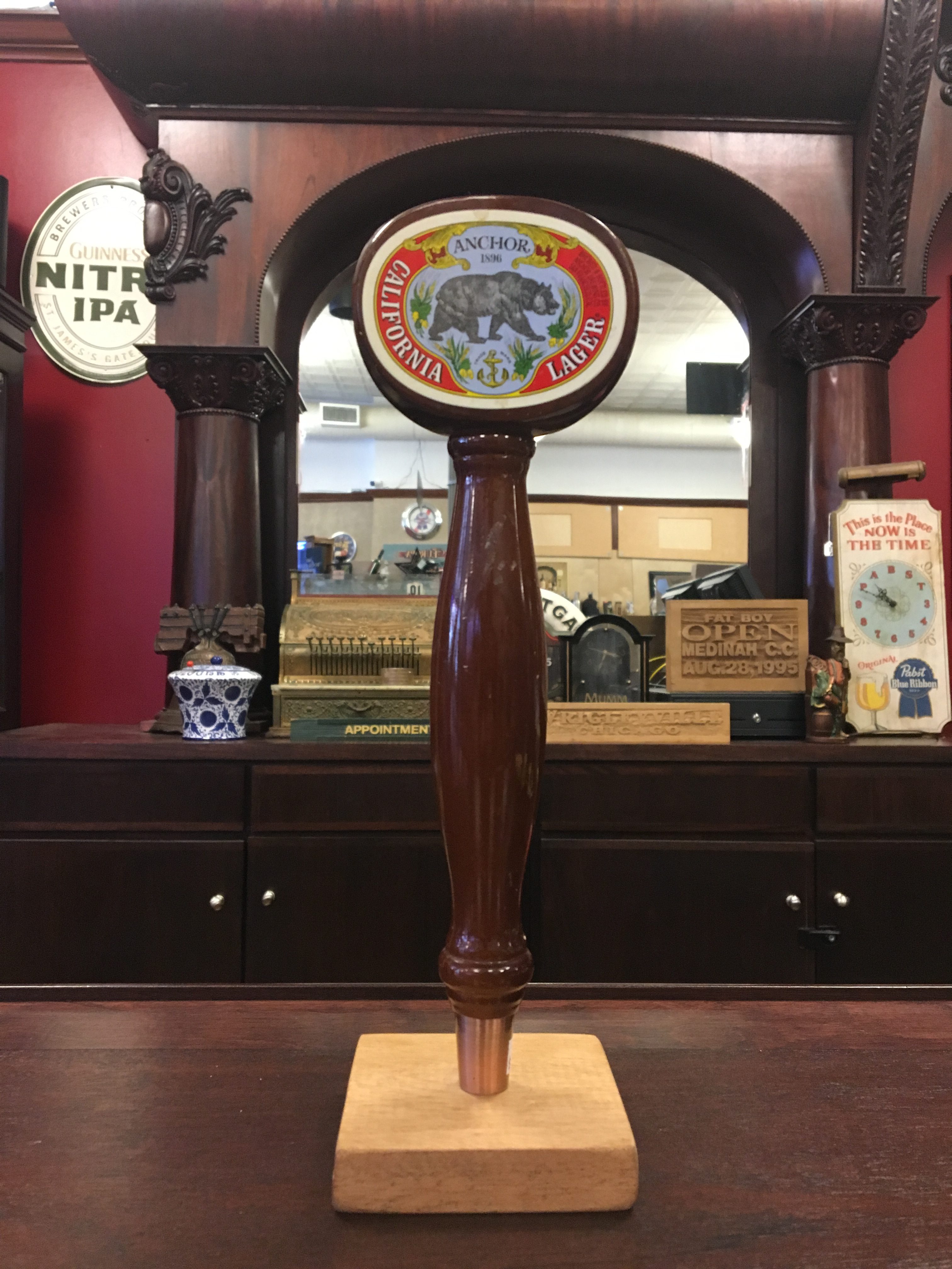 Anchor Brewing Co' California Lager Tap Handle • Chicago Bar Store