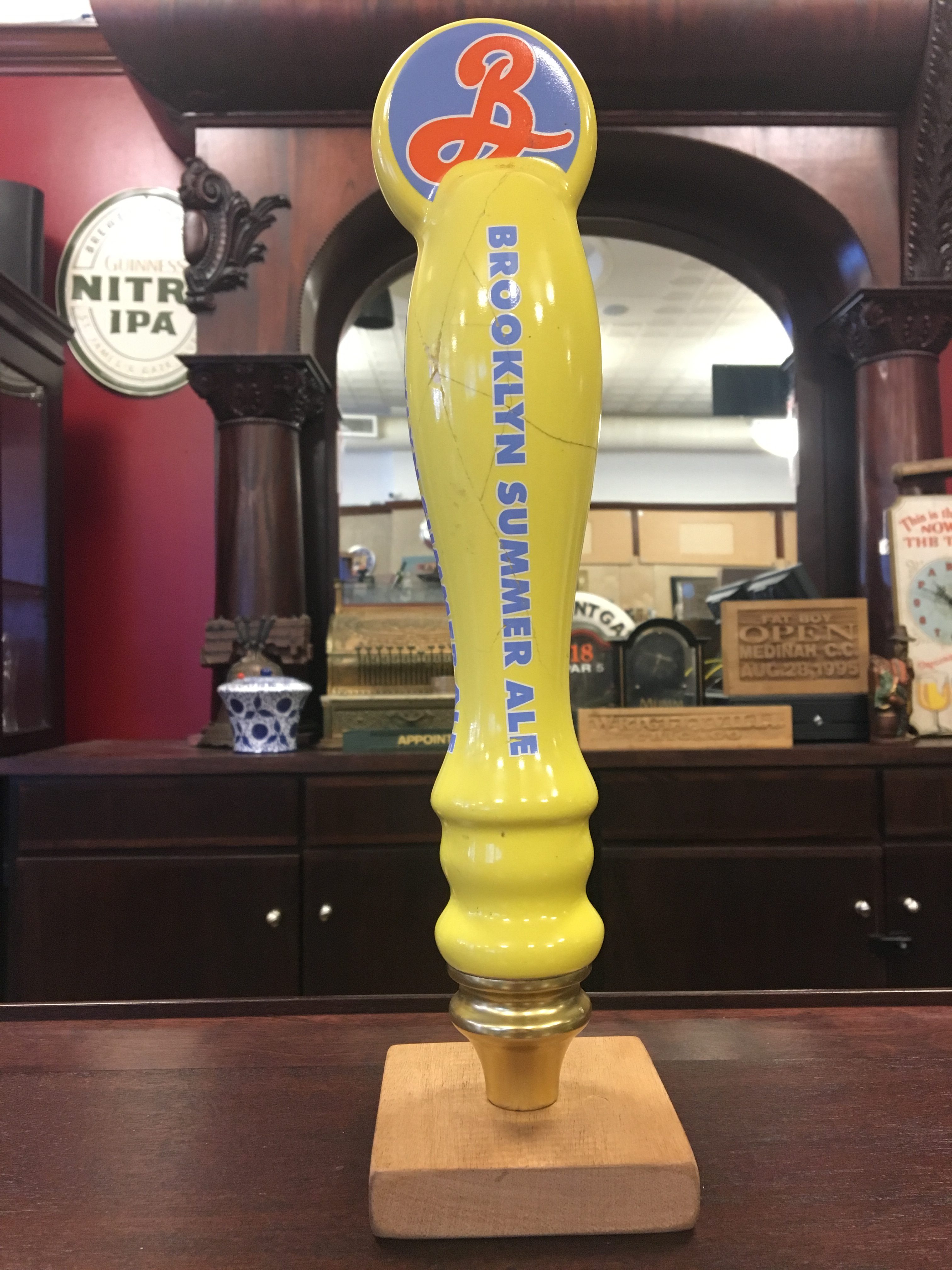 Brooklyn Brewery Summer Ale Tap Handle • Chicago Bar Store Bar tools