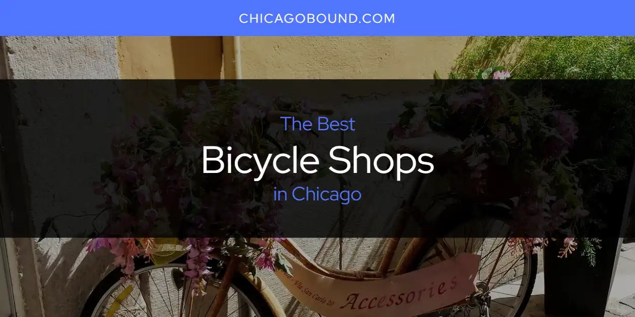 The Absolute Best Bicycle Shops in Chicago [Updated 2024]