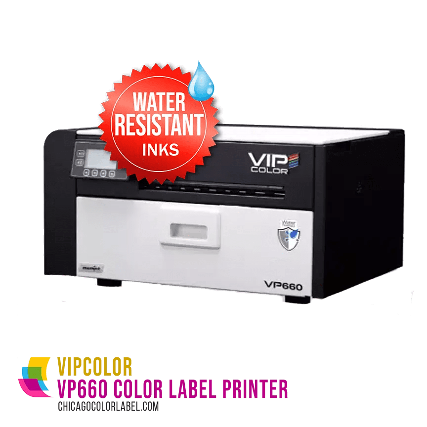 VIPColor VP660 Color Label Printer Chicago Color Label