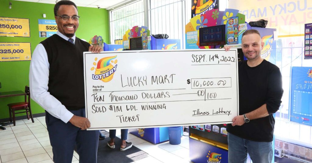 1 Million dollar Lucky Day Lotto ticket sold at Lucky Mart in Chicago