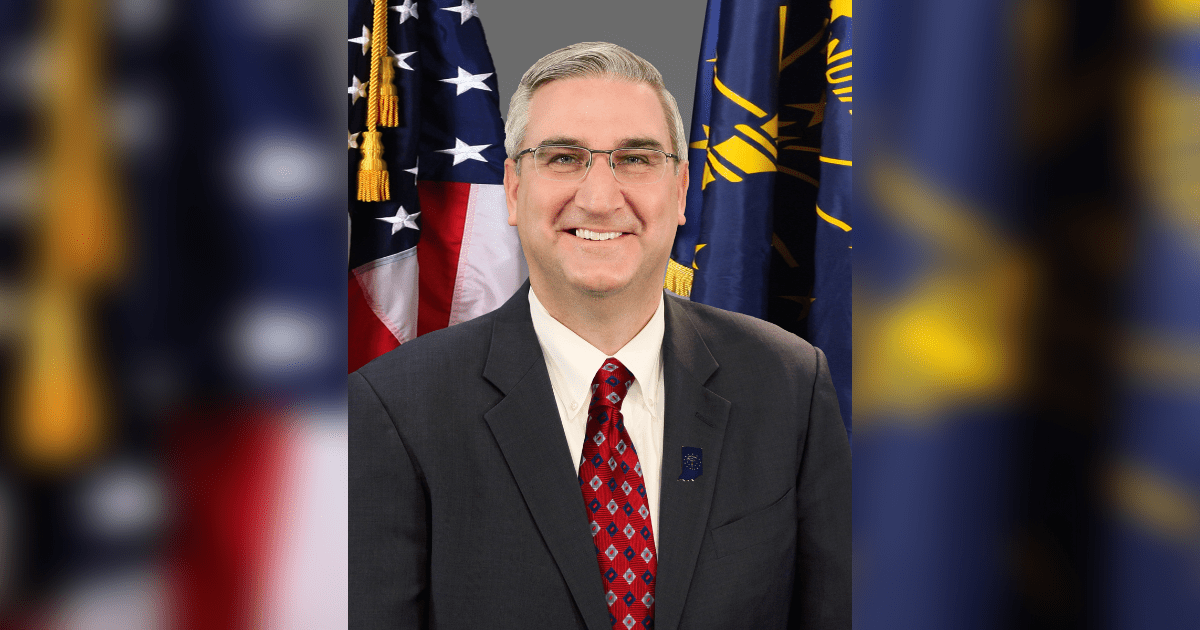 Indiana Gov. Eric has raised 1.3 million for 2022 cycle