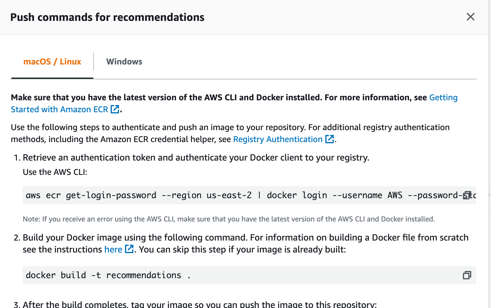 Orchestration using ECS and ECR Part I MLOps Operationalizing