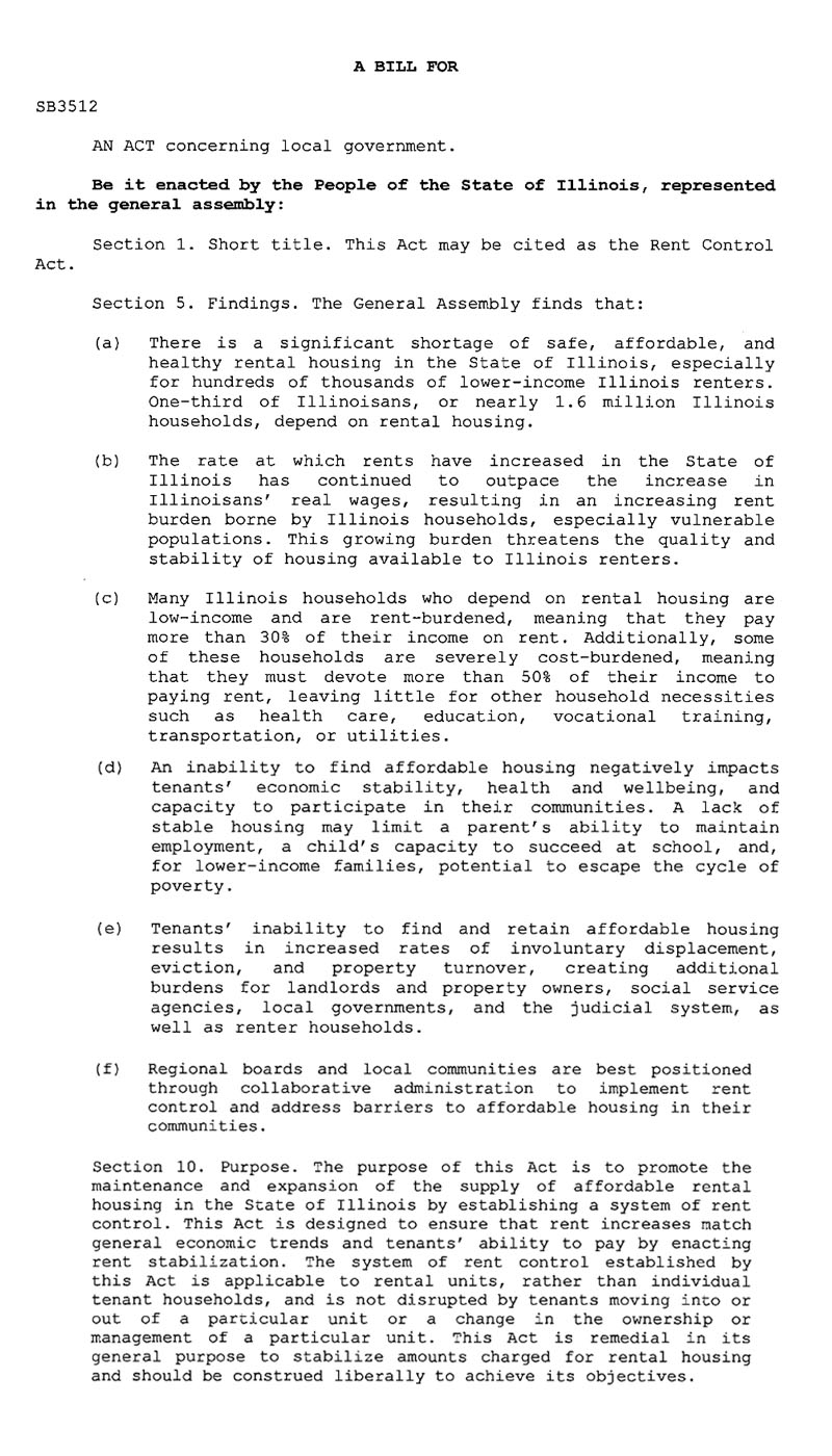 Breaking down the proposed Illinois Rent Control Act Part