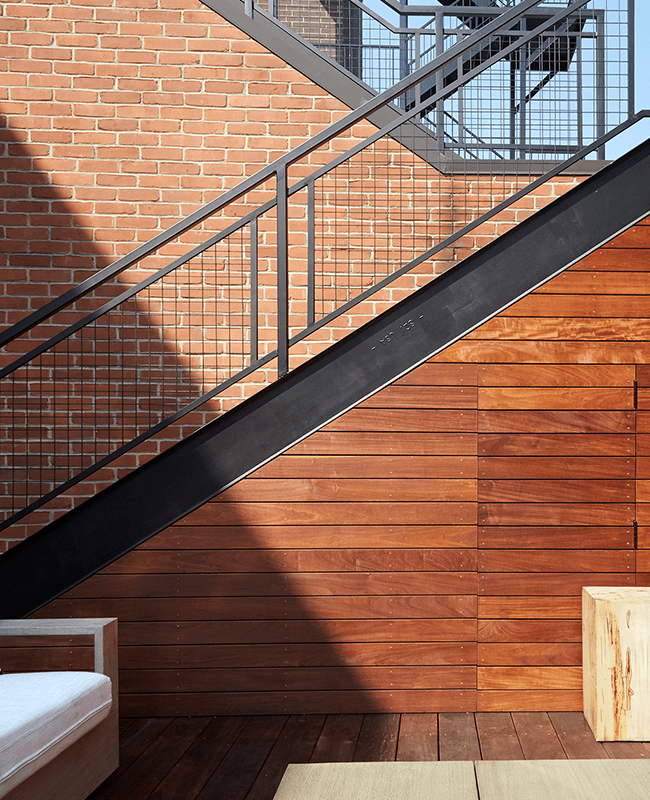 Iron & Ipe Garage Roof Deck Projects Chicago Roof Deck + Garden