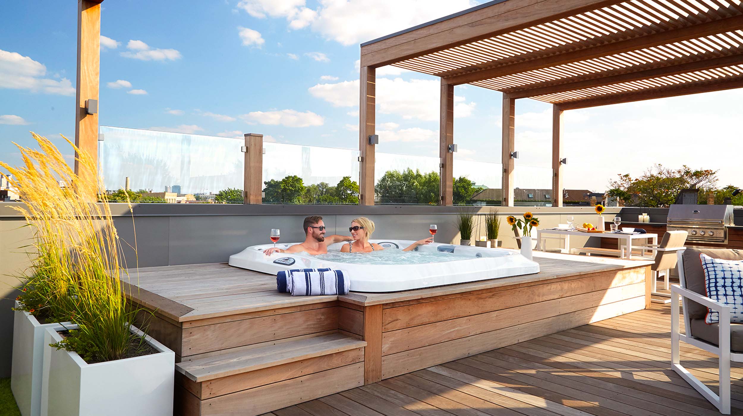 Heavenly Hot Tub Hideaway Projects Chicago Roof Deck + Garden