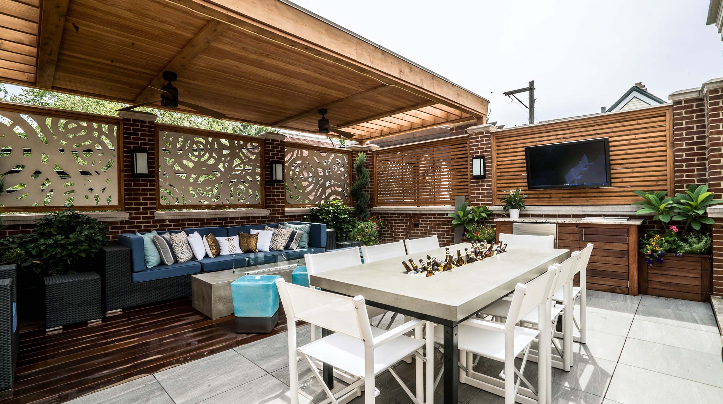 Outdoor Furniture Elements Chicago Roof Deck + Garden