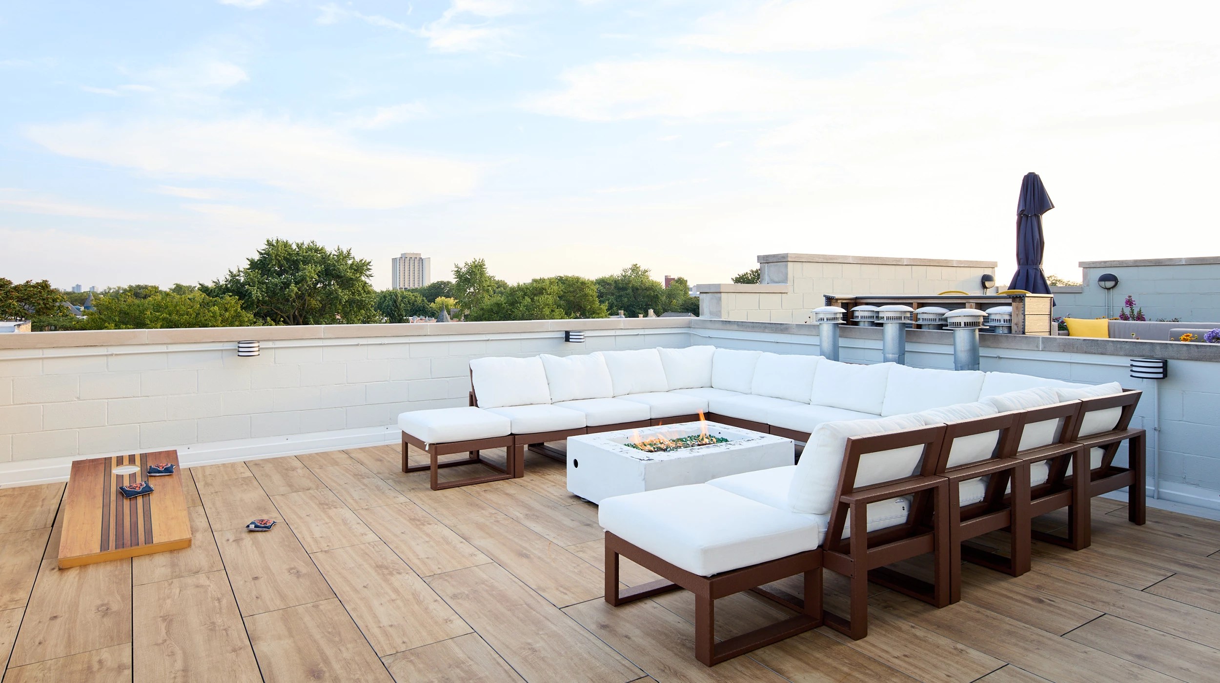 Outdoor Furniture Elements Chicago Roof Deck + Garden