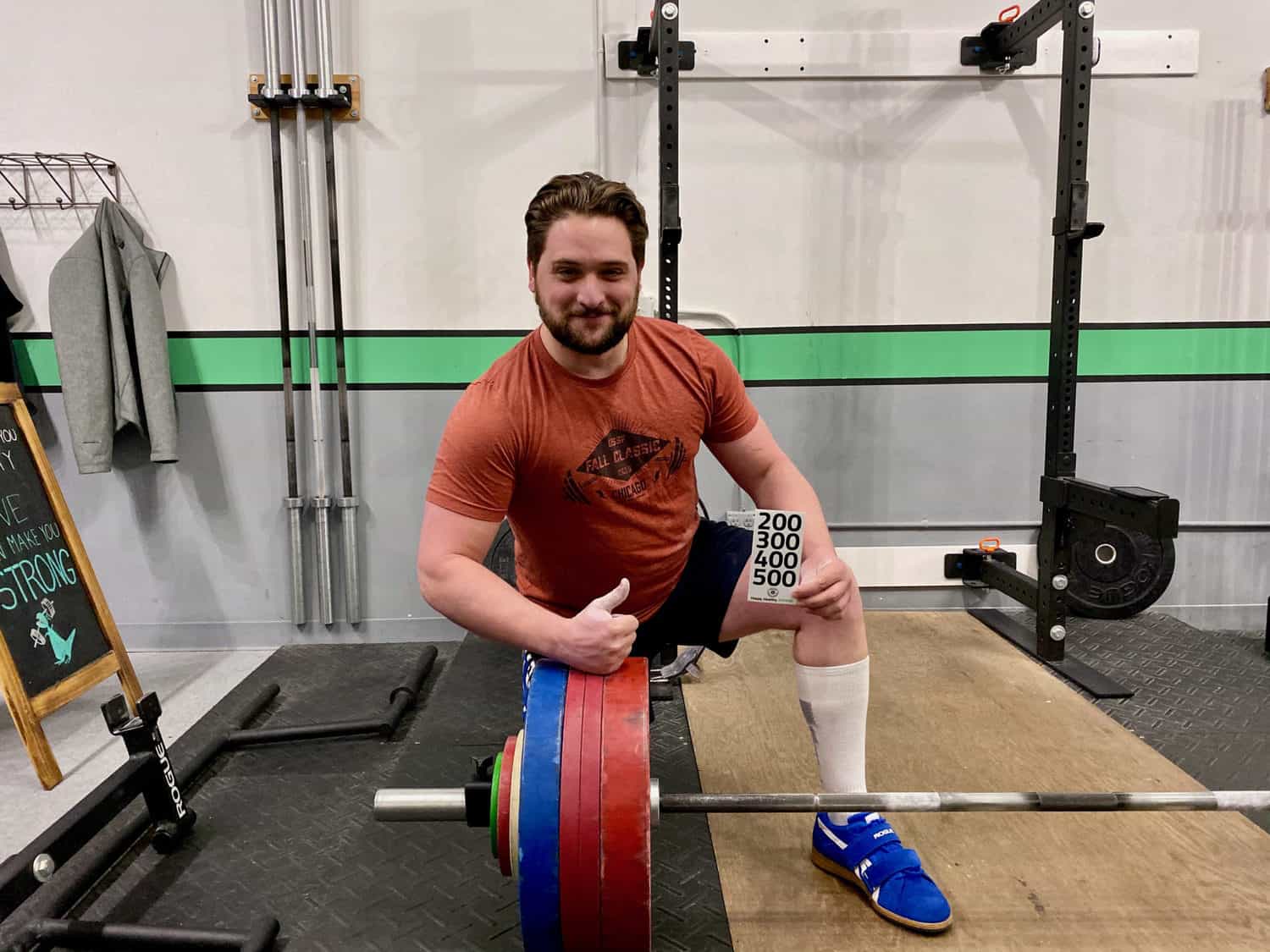 Geoffrey Simmons Athlete of the Month Chicago Strength