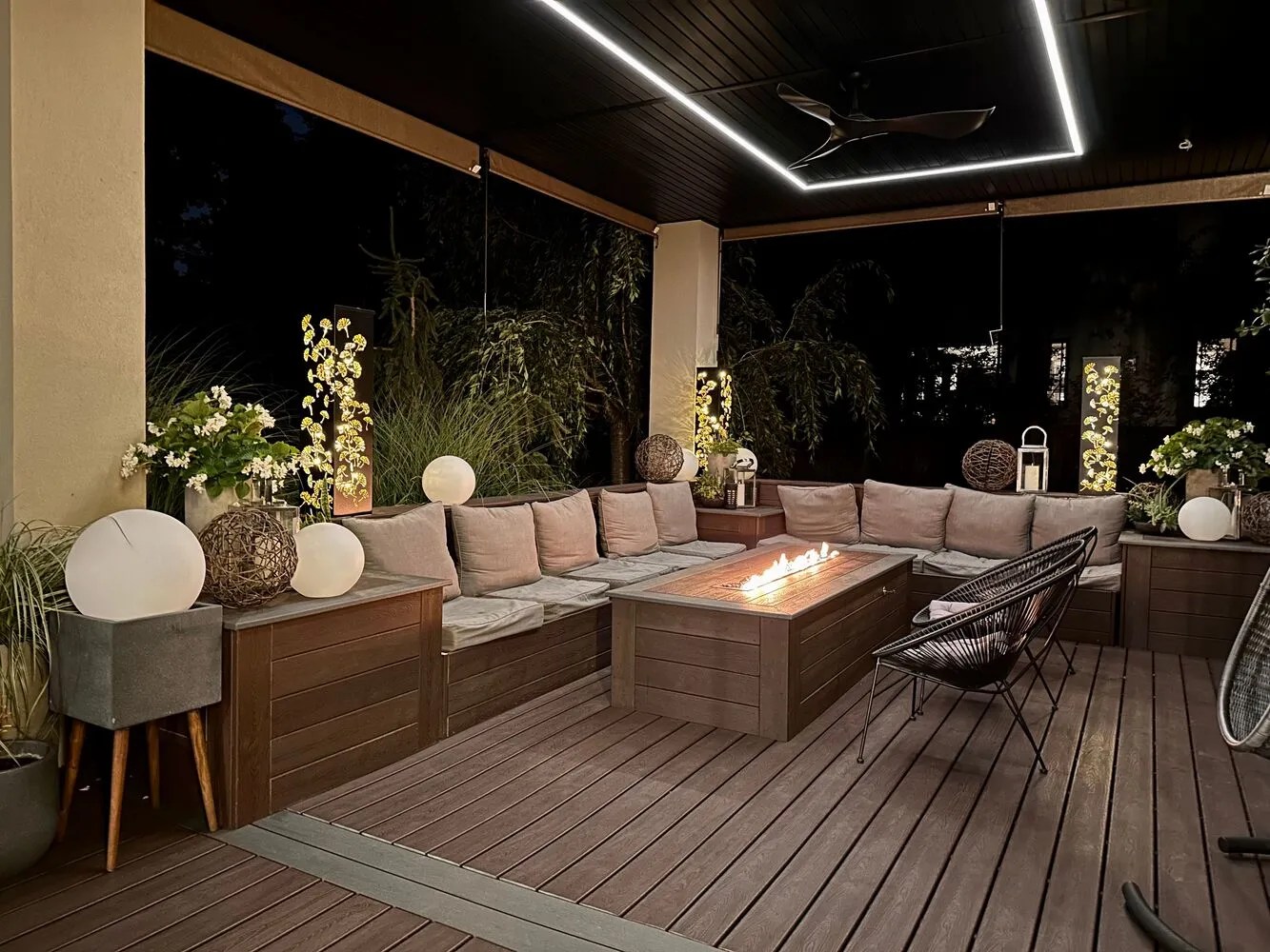 Outdoor Furnitures Chicagoscape Roofdeck