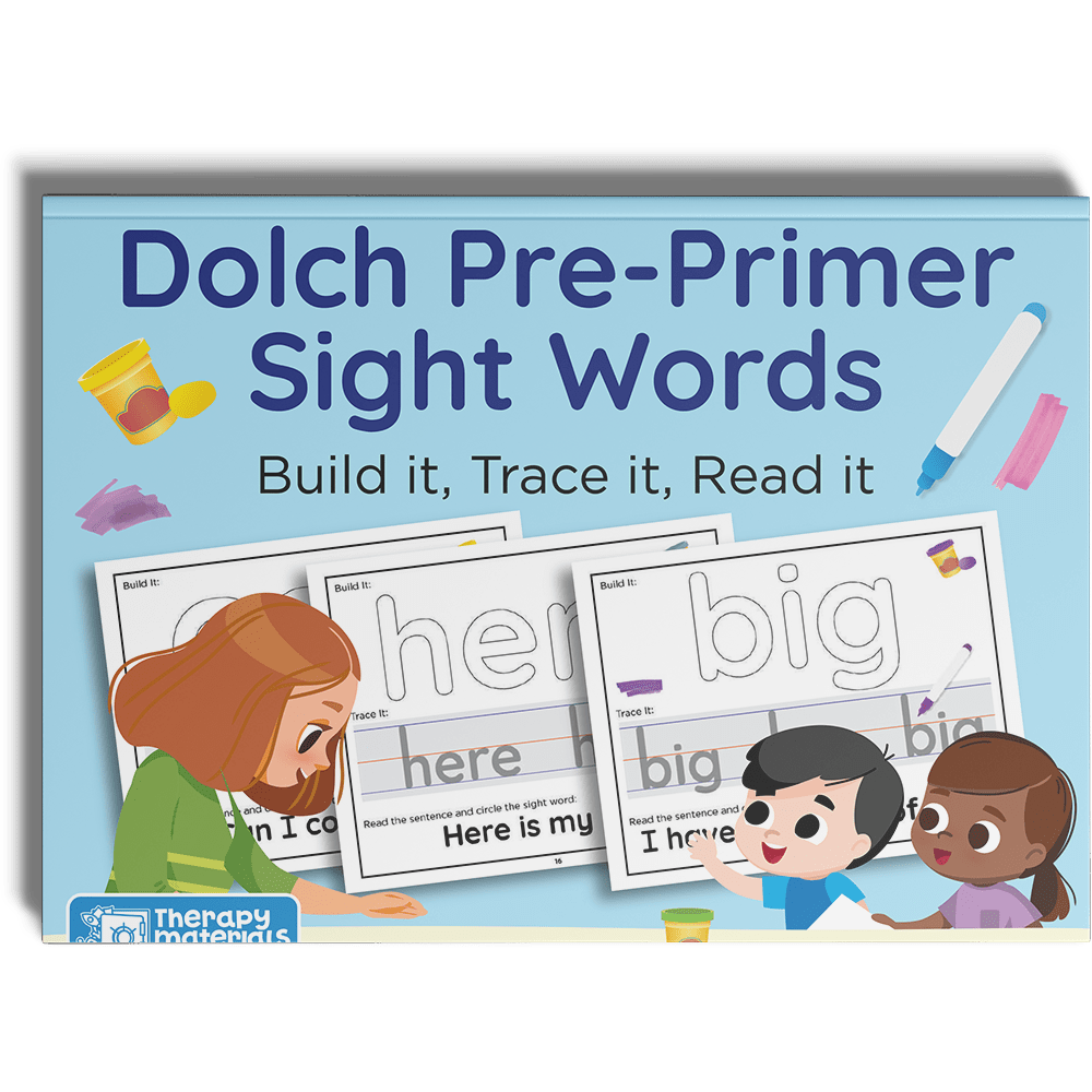 Dolch Pre-Primer Sight Words | Chicago Speech Therapy