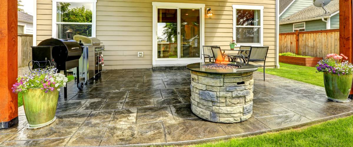 Stamped Concrete Patios Chicago FREE Estimates Call Now!