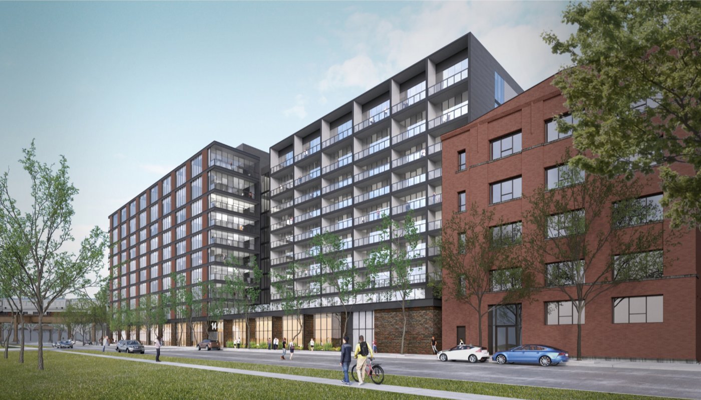 1454 W Randolph Street Nears Full Height in West Loop Chicago YIMBY