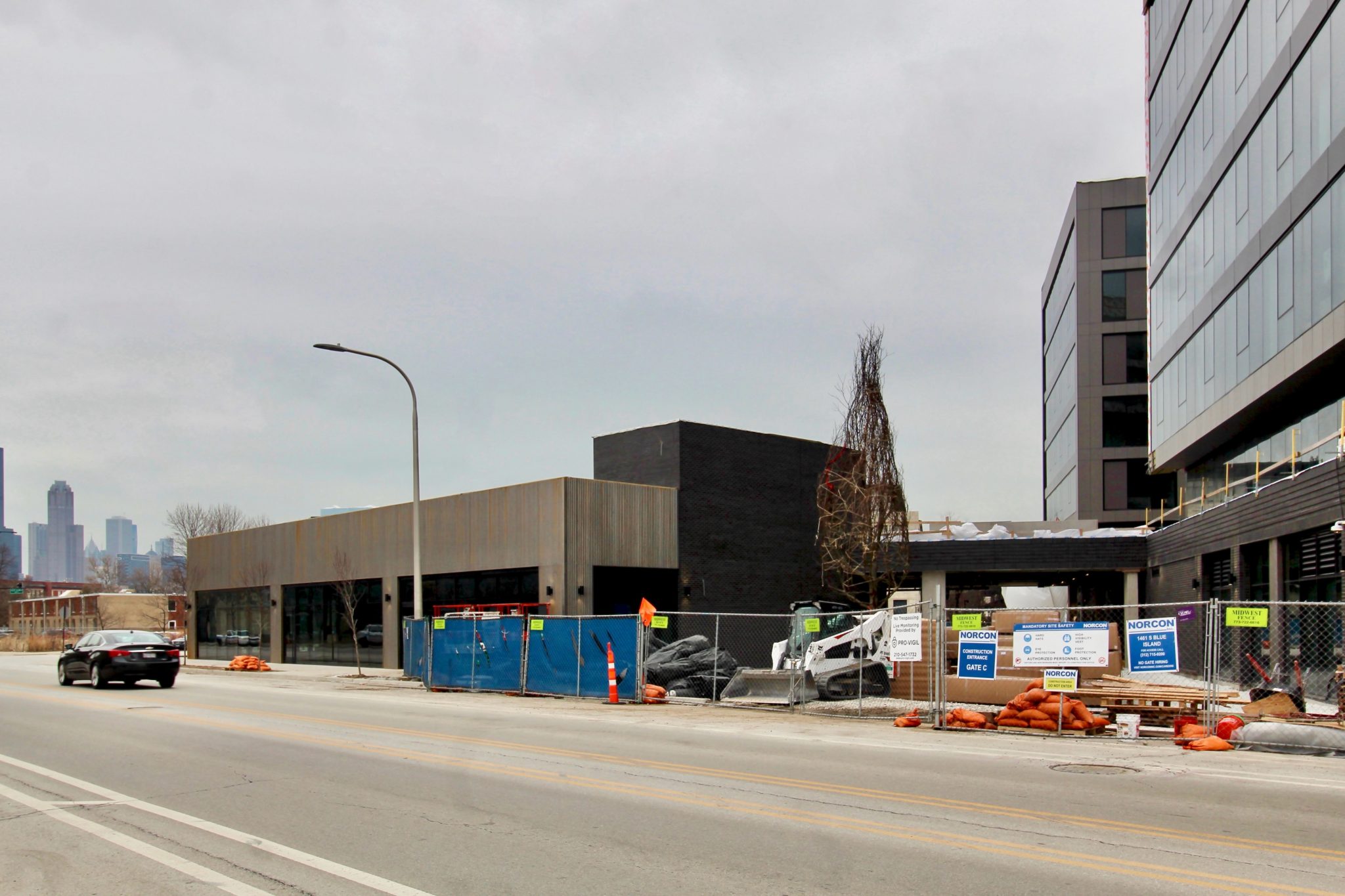 Cladding on The Rosie Nears Completion in Little Italy