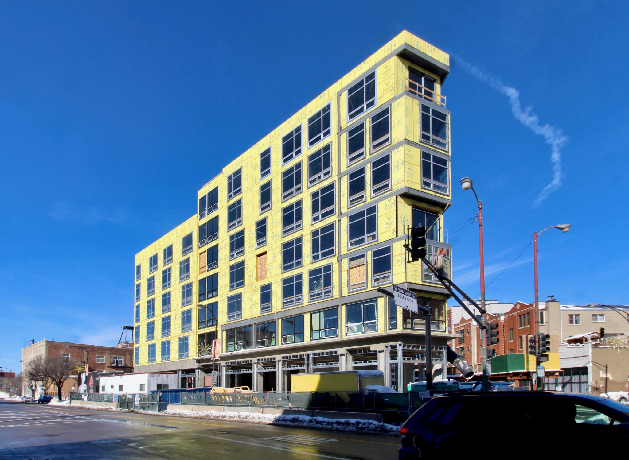 1122 W Chicago Avenue Tops Out in West Town Chicago YIMBY