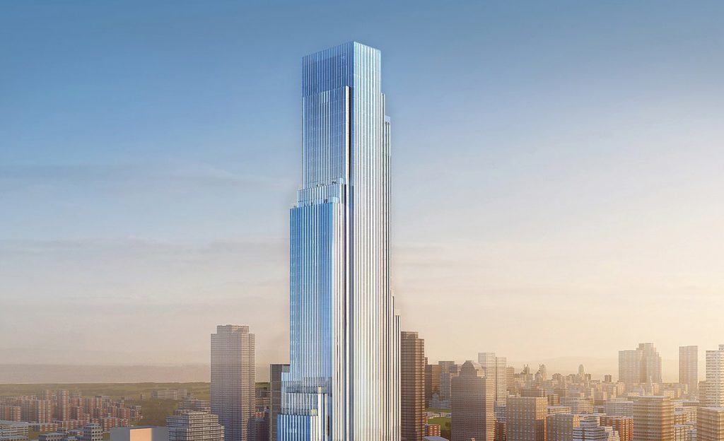 One Chicago East Tower Races Towards Completion At Second Place In Countdown Chicago YIMBY