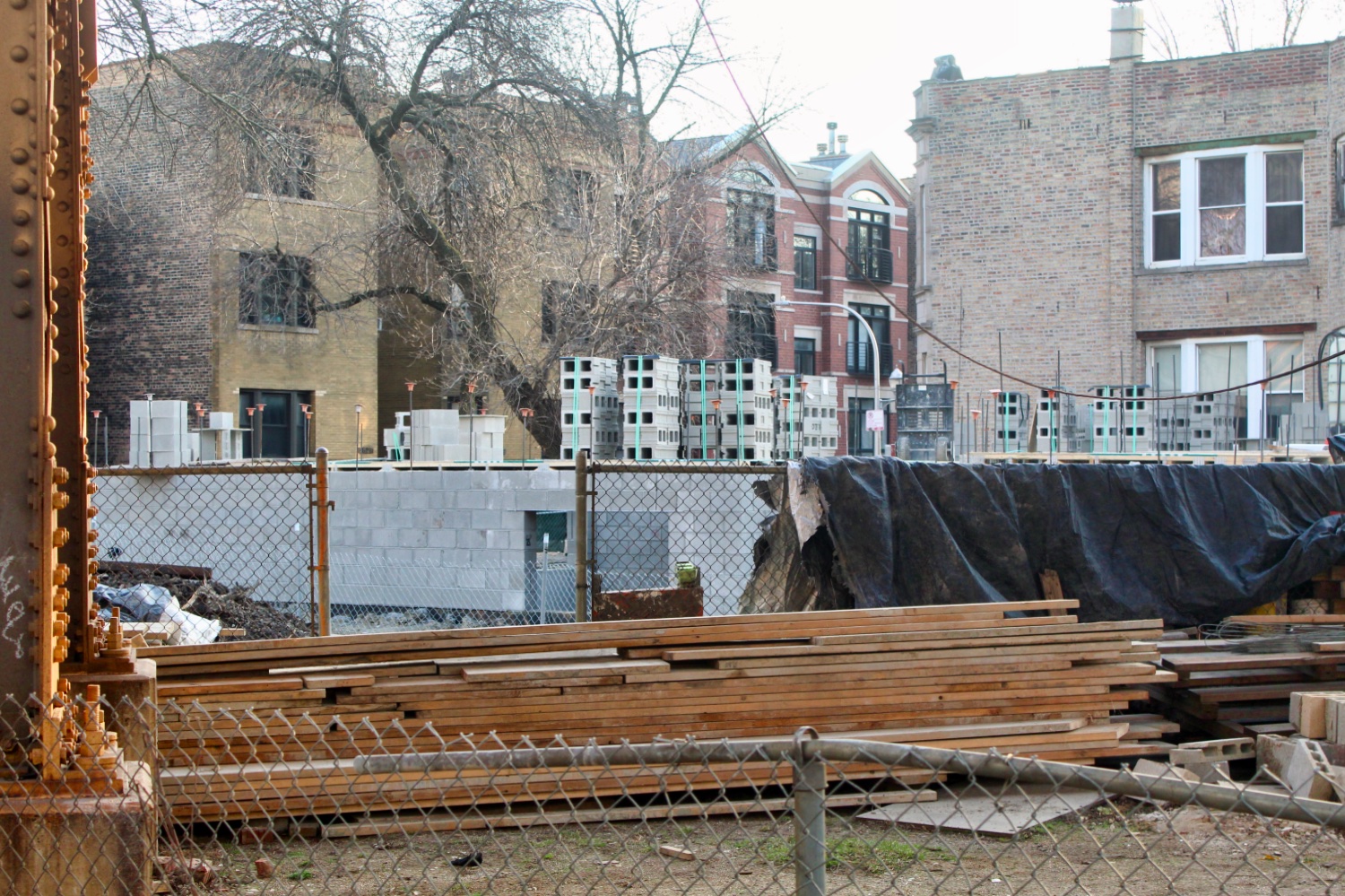 Construction Rises Above Grade at 2820 W Lyndale Street in Palmer