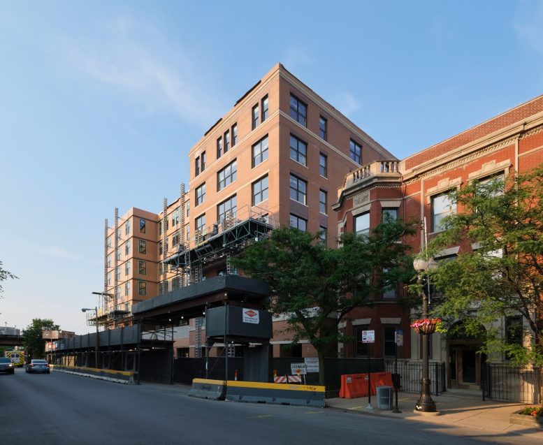 Final Facade Work Underway for Wrigleyville Lofts in Lake View